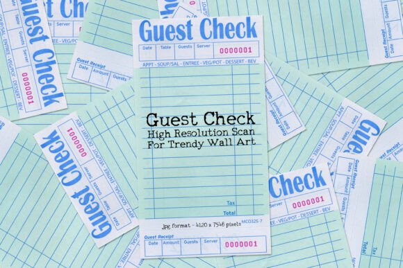 Download Guest Check Stock Image High Resolution - Stock image Collection