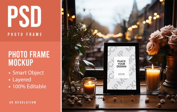 Download PSD Photo Frame Mockup - Photo frame mockup Collection