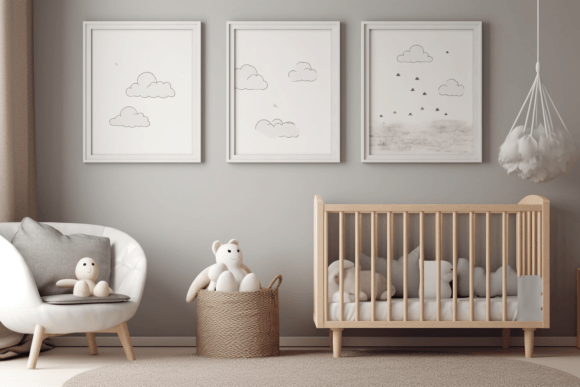 Download Nursery Mockup, Kids Photo Frame Mockup - Photo frame mockup Collection