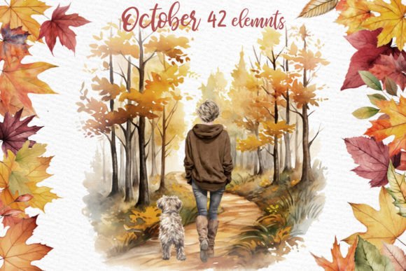 Download Fall Leaves Clipart Autumn Forest Path - Premium Resources