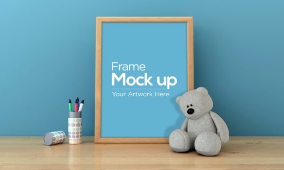 Download Kids Photo Frame Mockup Design - Photo frame mockup Collection