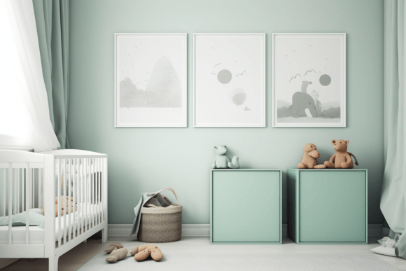 Download Nursery Mockup, Kids Photo Frame Mockup - Photo frame mockup Collection